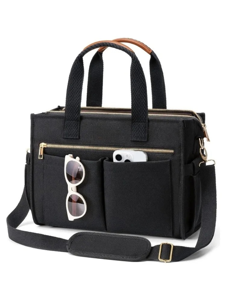 Ordvik Organizer-Tasche – 15 Fächer & gepolstertes Laptopfach (bis 14 Zoll)